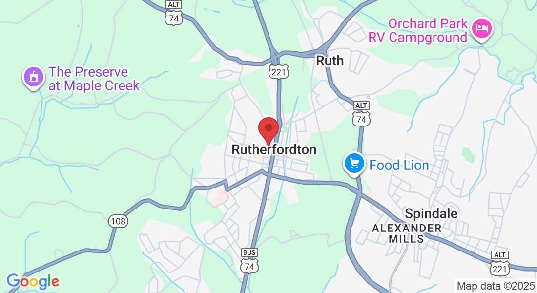 198 N Washington St, Rutherfordton, NC 28139, USA