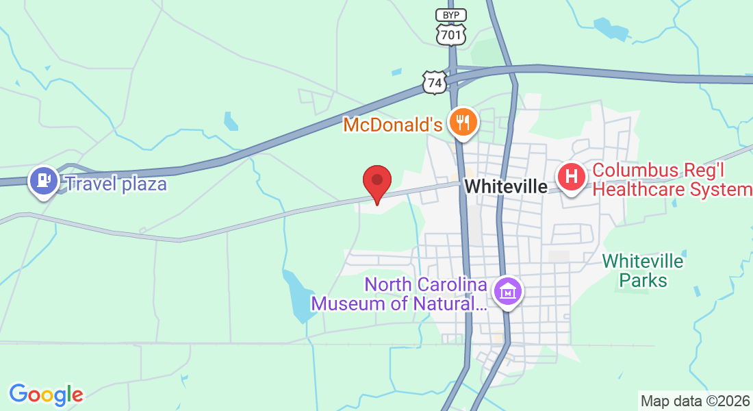 805 Washington St, Whiteville, NC 28472, EE. UU.