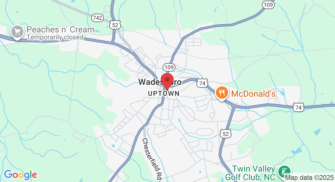 119 N Washington St, Wadesboro, NC 28170, USA