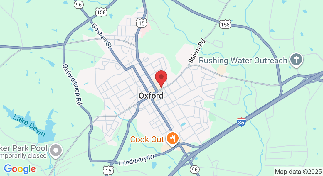 143 Williamsboro St, Oxford, NC 27565, USA