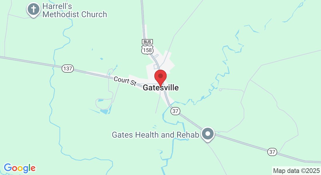 202 Court St, Gatesville, NC 27938, USA