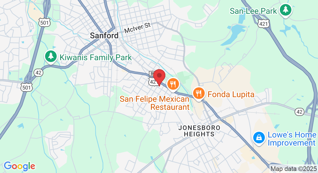 1401 Elm St, Sanford, NC 27330, USA
