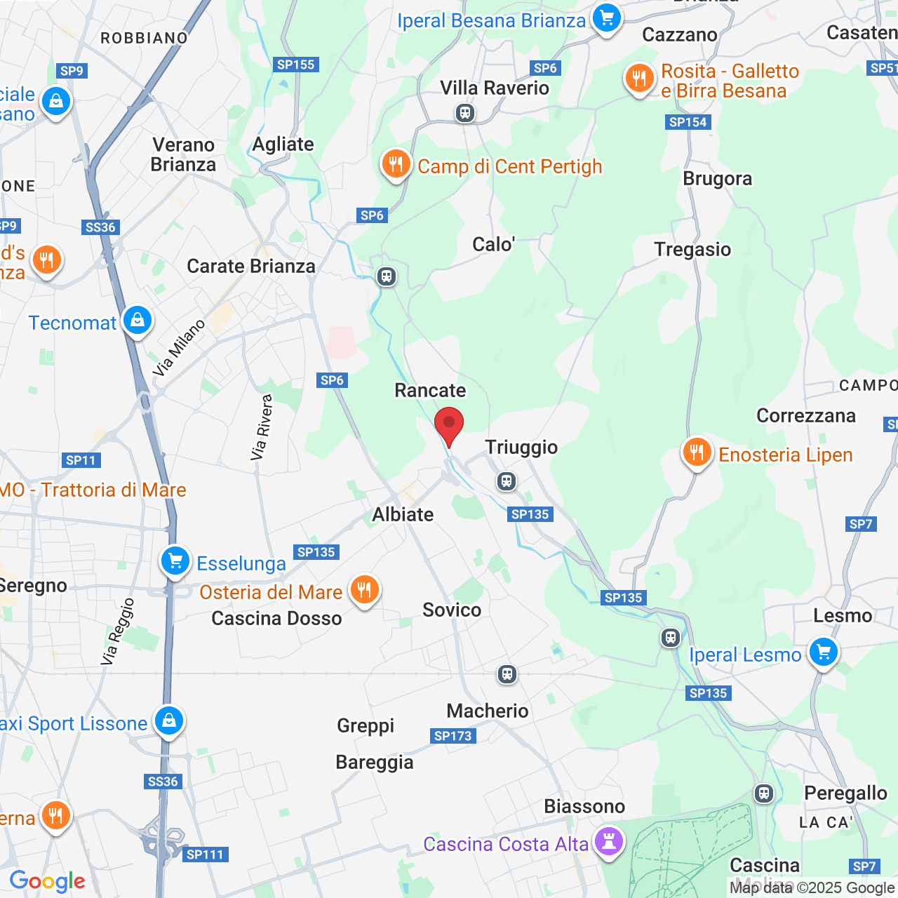 Piazza Giuseppe Boretti, 3, 20844 Triuggio MB, Italia