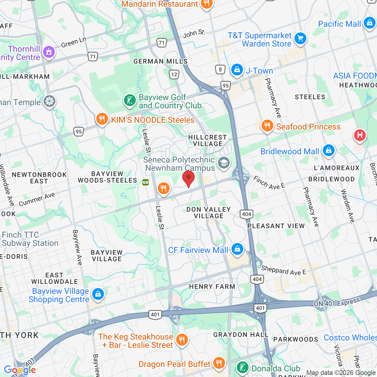 2 Brahms Ave, North York, ON M2H 1H1, Canada