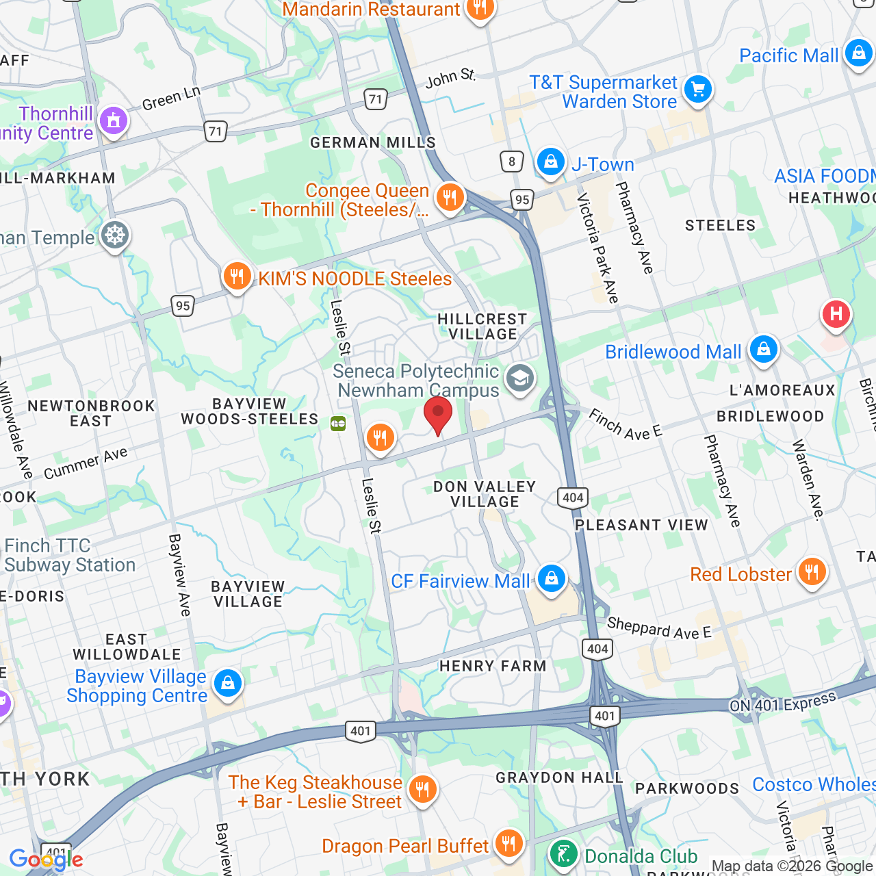 2 Brahms Ave, North York, ON M2H 1H1, Canada