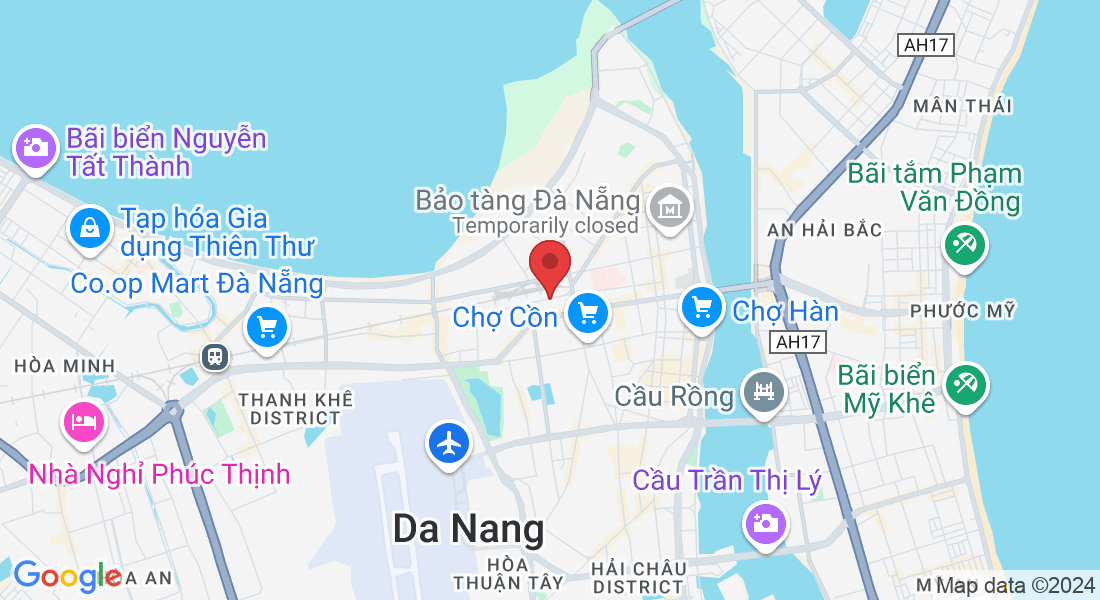 225 Hải Phòng, Tân Chính, Thanh Khê, Đà Nẵng 550000, Việt Nam