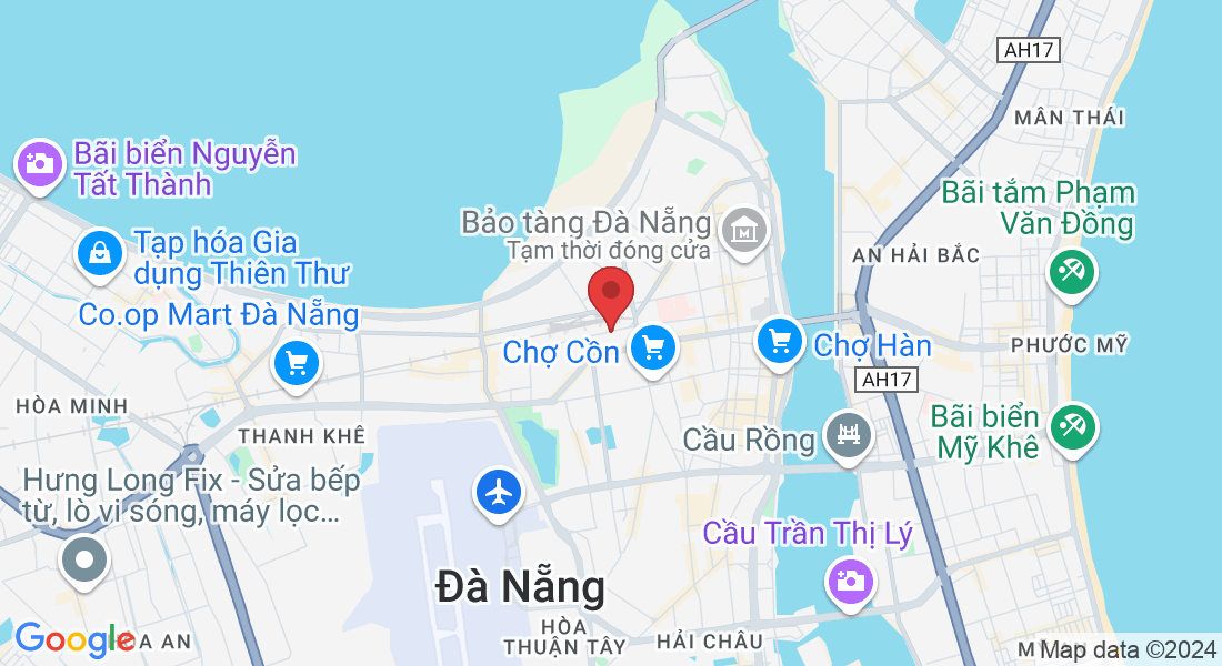 225 Hải Phòng, Tân Chính, Thanh Khê, Đà Nẵng 550000, Việt Nam