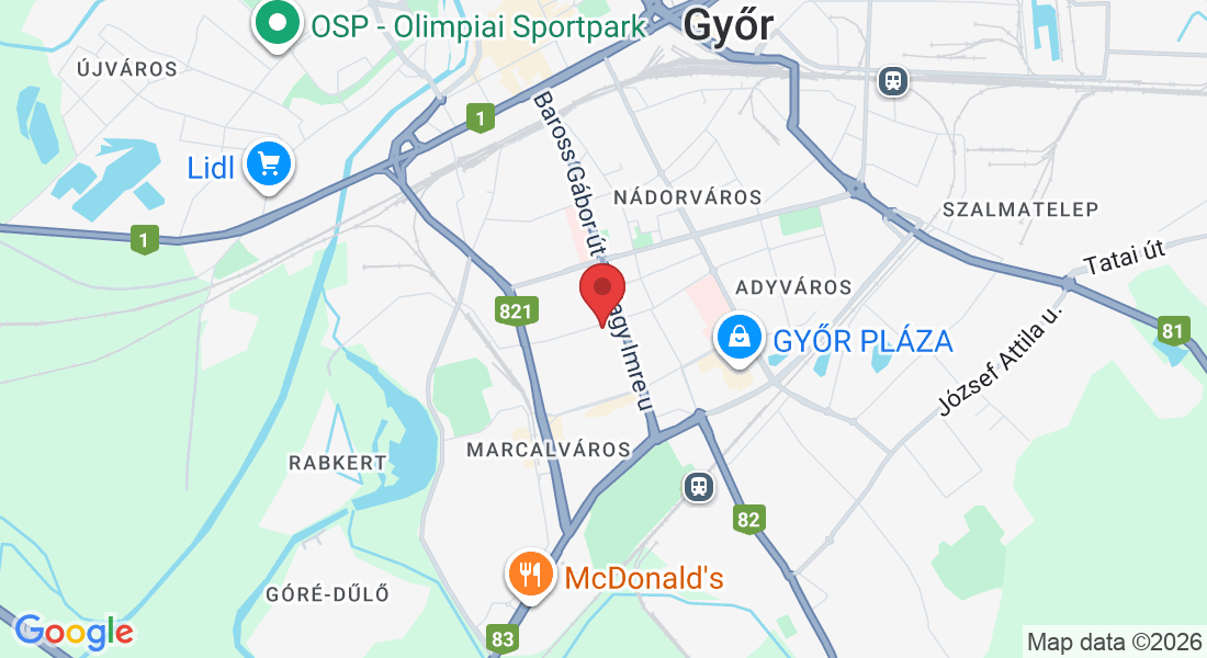 Győr, Zrínyi u. 53, 9024 Magyarország