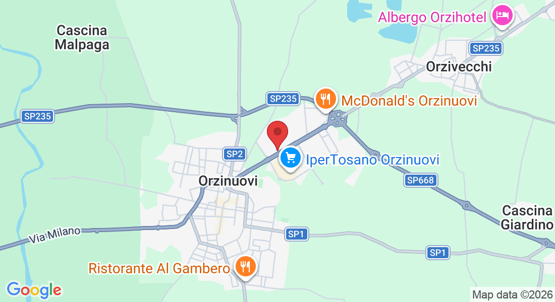 Viale Adua, 73A, 25034 Orzinuovi BS, Italia