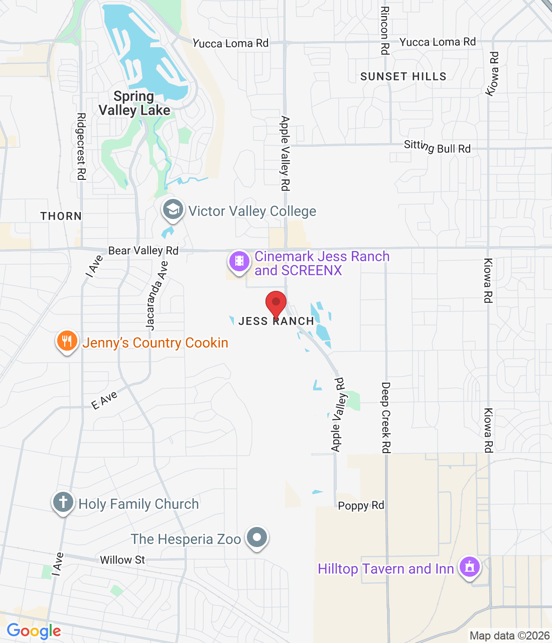 Jess Ranch, Apple Valley, CA 92308, USA