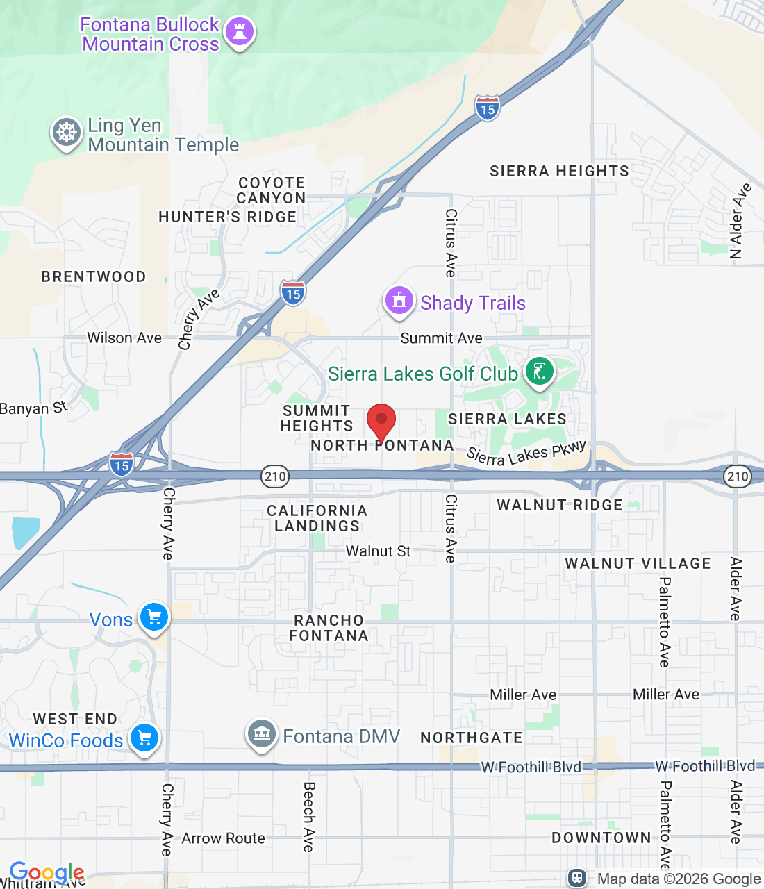 North Fontana, Fontana, CA 92336, USA