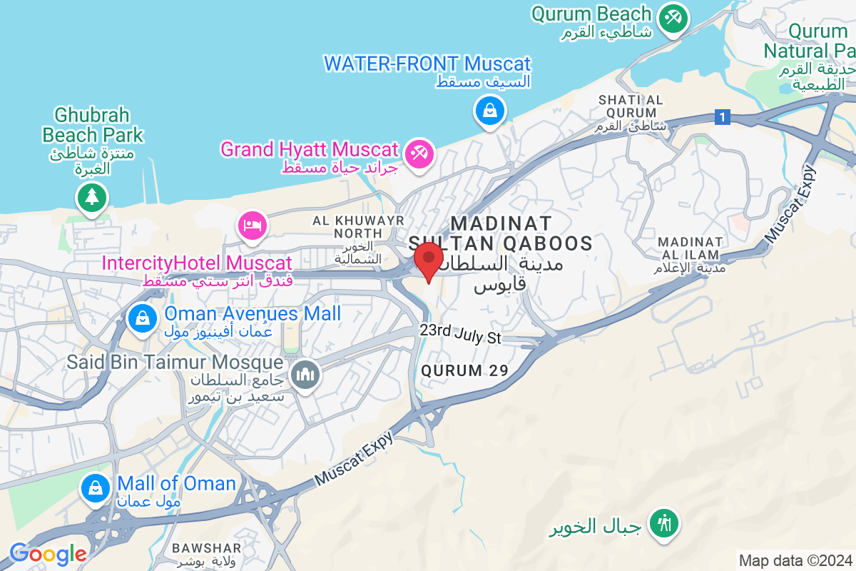 HCWW+96P, 3307 Way, Muscat, Oman