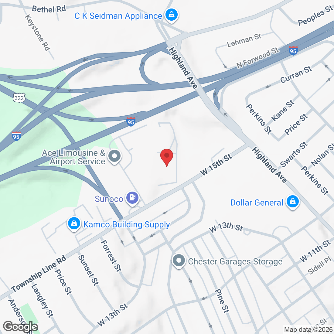 3310 Township Line Rd, Chester, PA 19013, USA