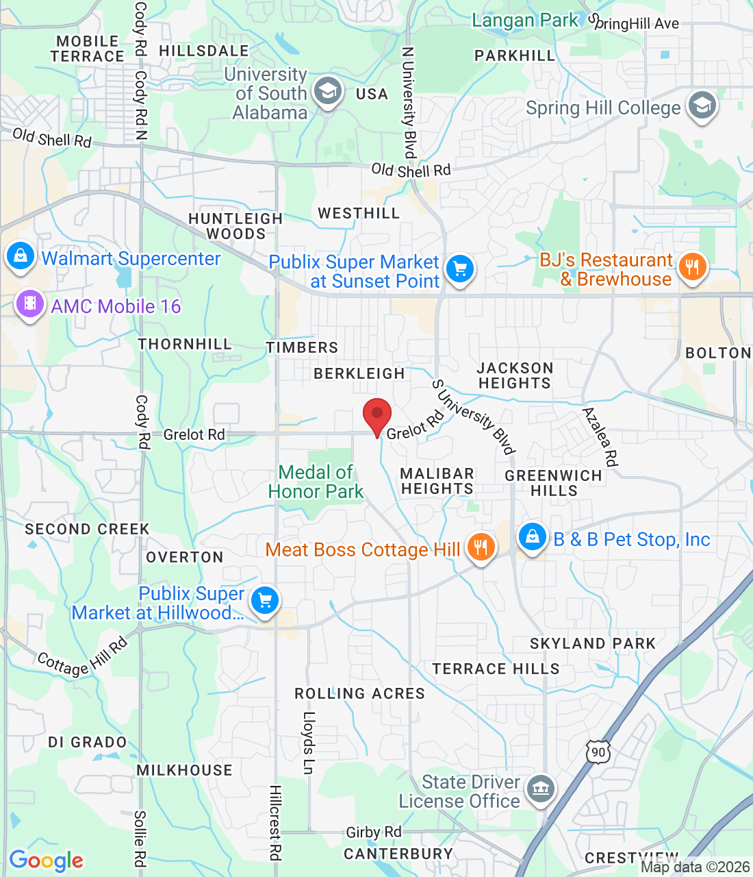 5817 Grelot Rd, Mobile, AL 36609, USA