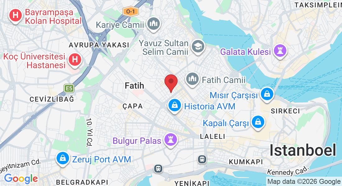 Akşemsettin, Balipaşa Cd No:98, 34080 Fatih/İstanbul, Turkije