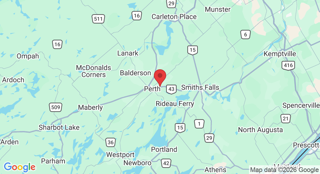 6555 ON-43, Perth, ON K7H 3C7, Canada