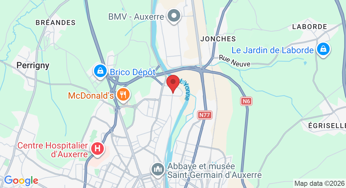 72 Rue Guynemer, 89000 Auxerre, France