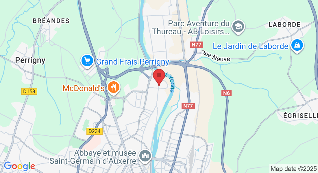 72 Rue Guynemer, 89000 Auxerre, France