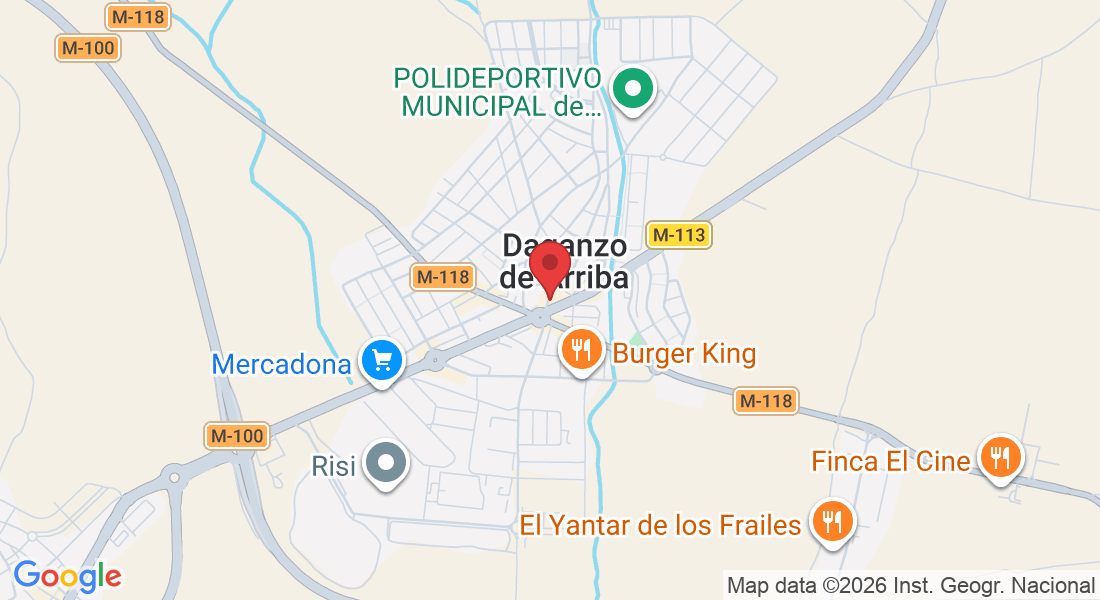 C. del Príncipe Felipe, 19, 28814 Daganzo de Arriba, Madrid, España