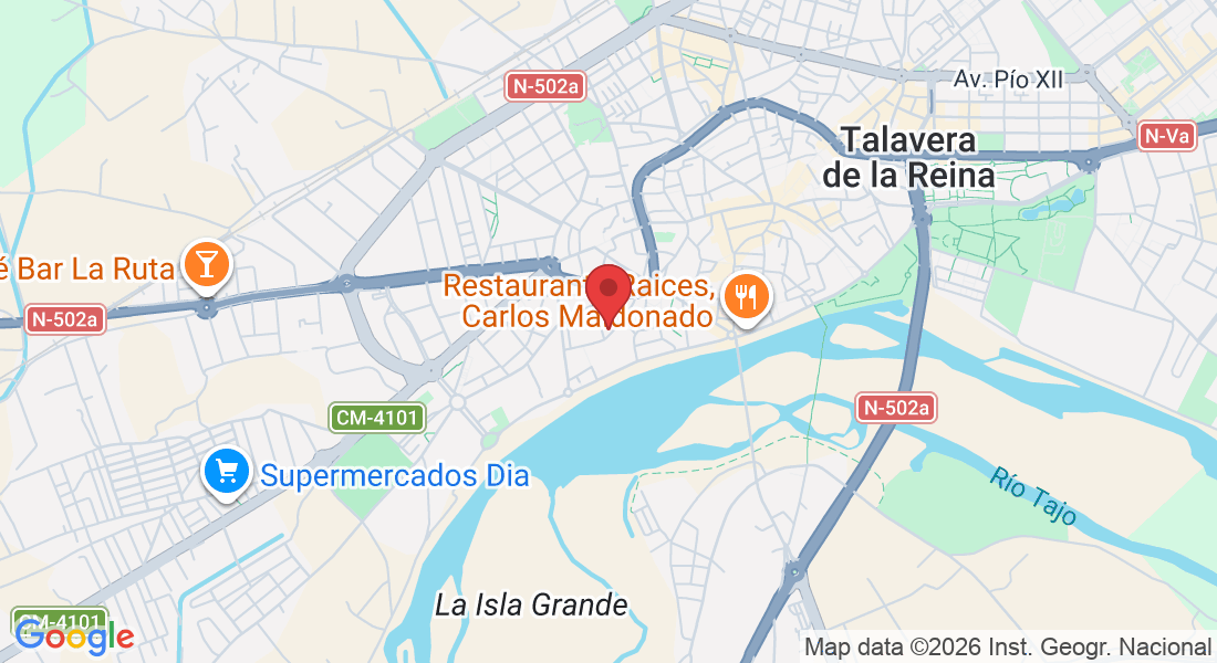 C. Templarios, 10, 45600 Talavera de la Reina, Toledo, España