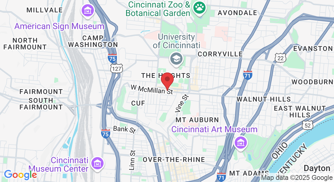 144 W McMillan St, Cincinnati, OH 45219, USA