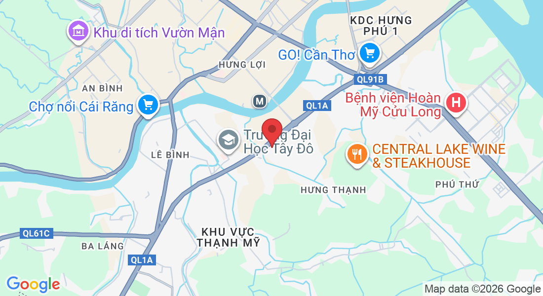 38 D33, Khu Dân Cư Hồng Loan, Cái Răng, Cần Thơ, Vietnam