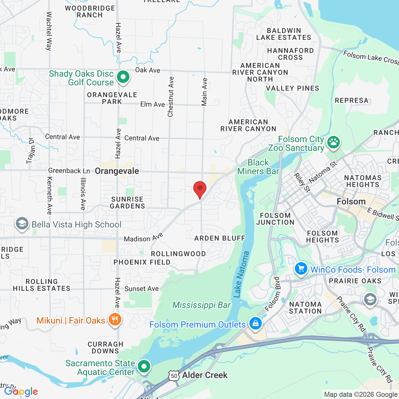 9399 Madison Ave #103, Orangevale, CA 95662, USA