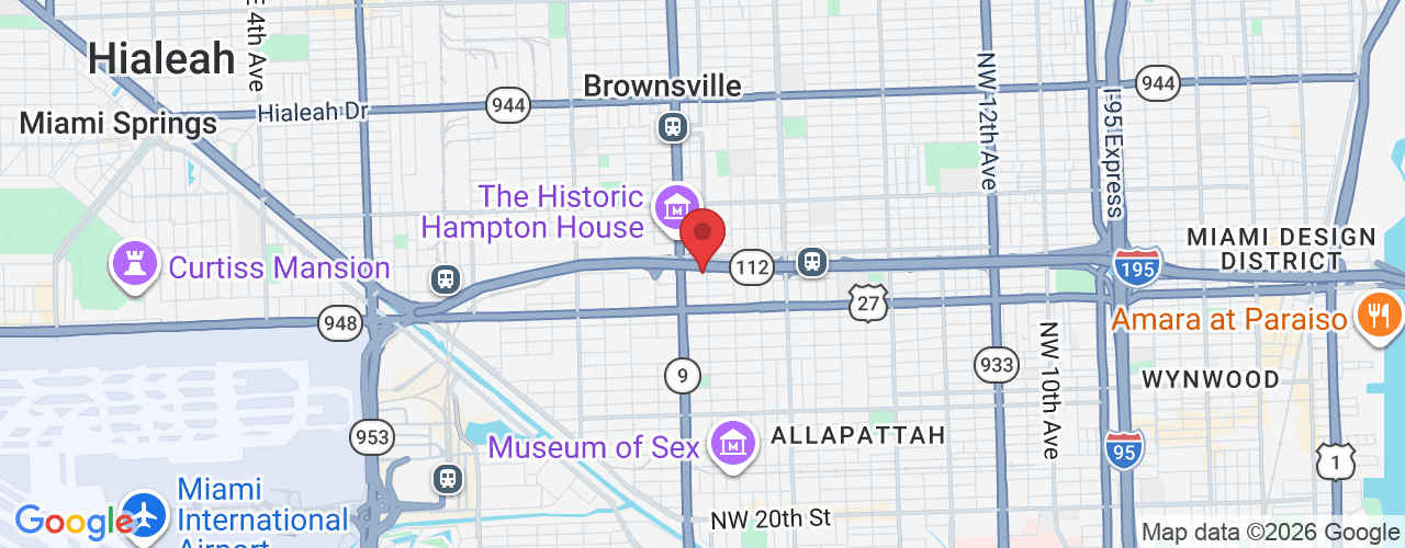 2500 NW 39th St, Miami, FL 33142, USA
