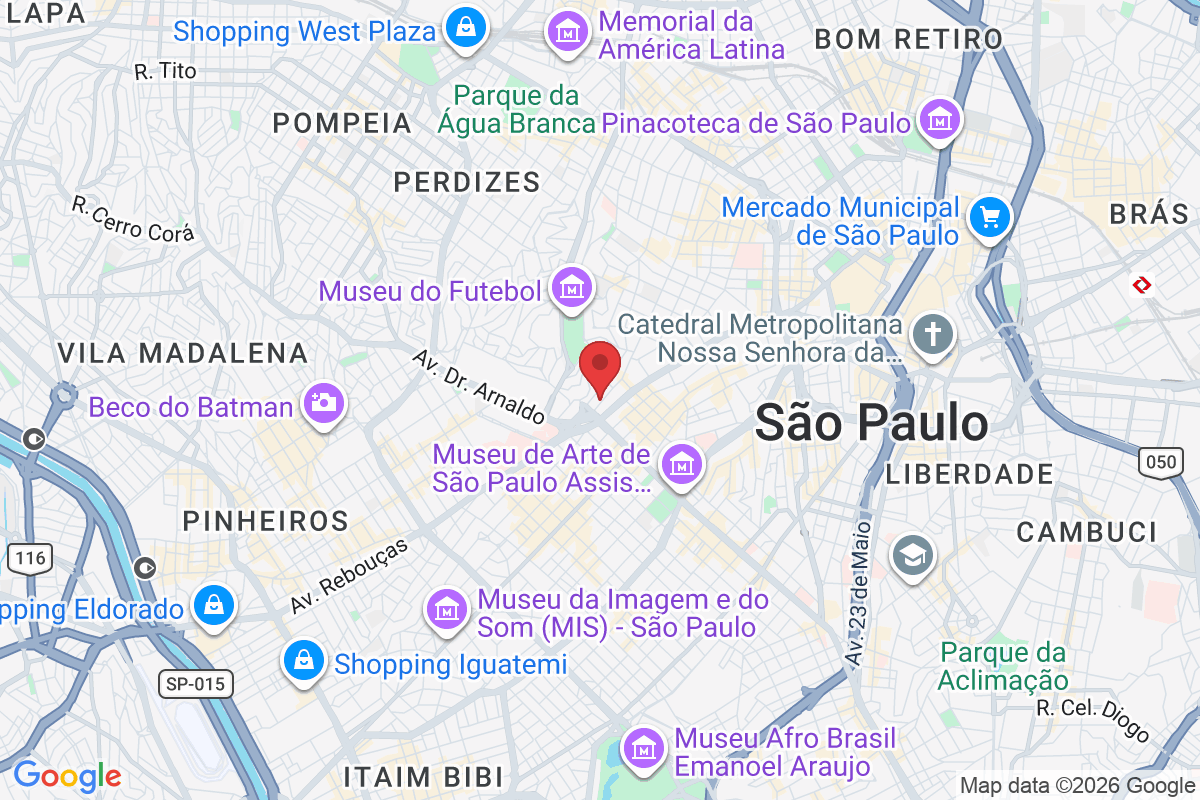 Av. Angélica, 2582 - Sl 42 - Bela Vista, São Paulo - SP, 01228-200, Brasil