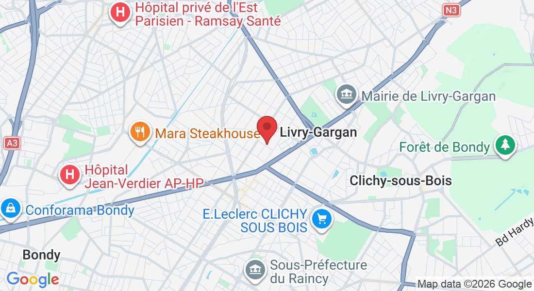 28 All. François Arago, 93190 Livry-Gargan, France