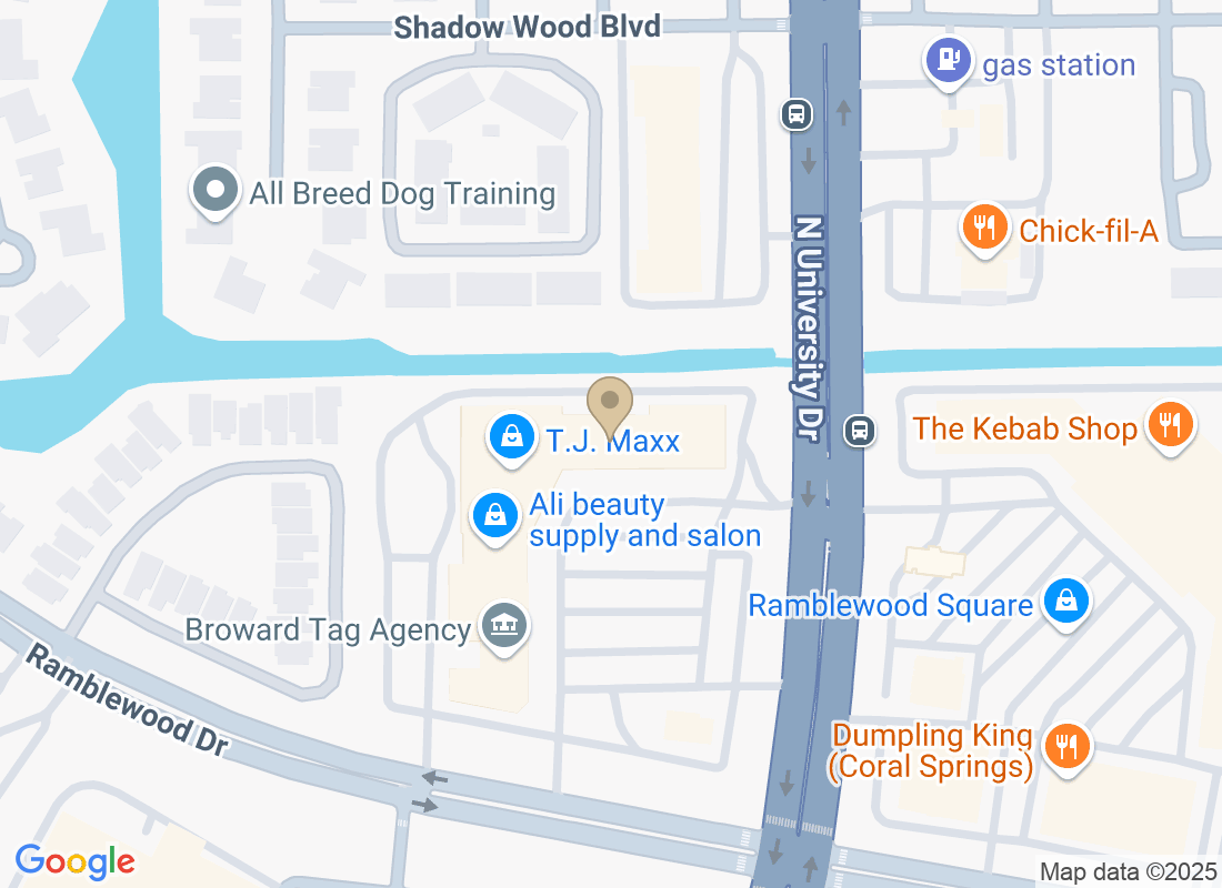 1240 N University Dr, Coral Springs, FL 33071, USA