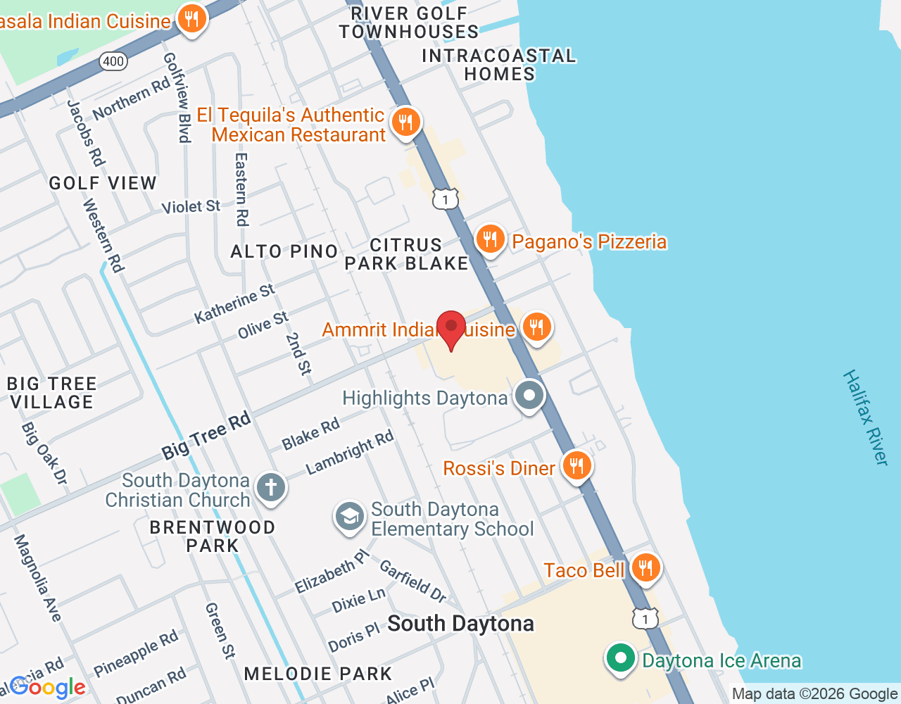 2012 S Ridgewood Ave, South Daytona, FL 32119, USA