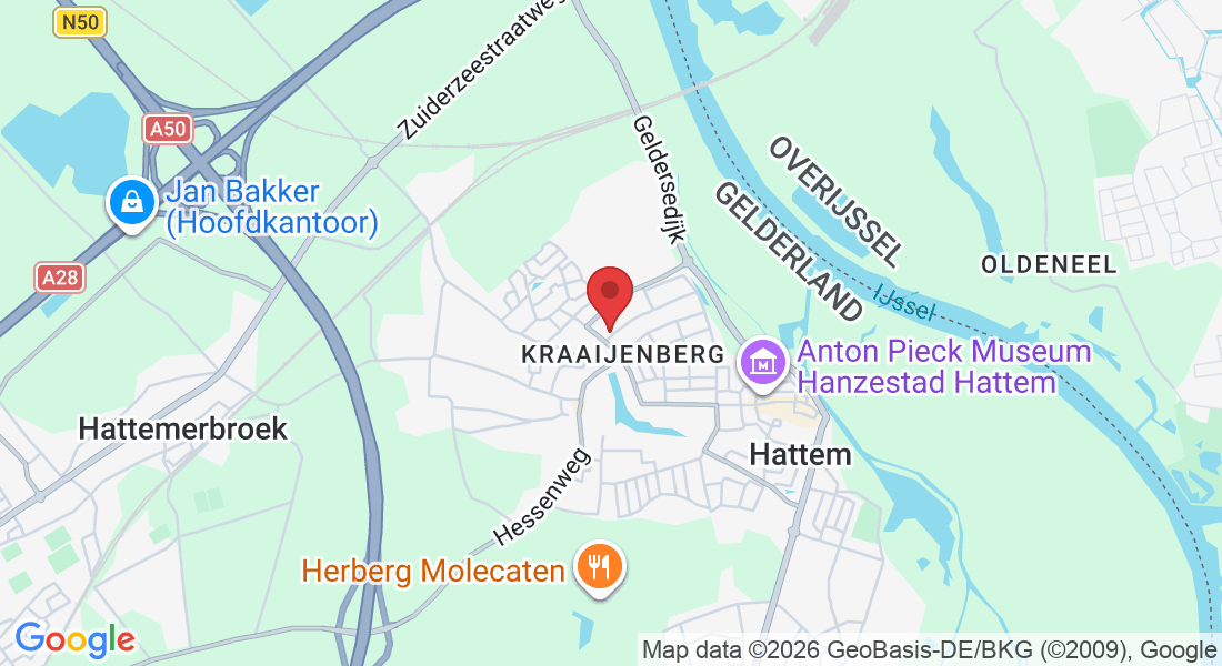 IJsselstraat 70, 8051 HT Hattem, Nederland