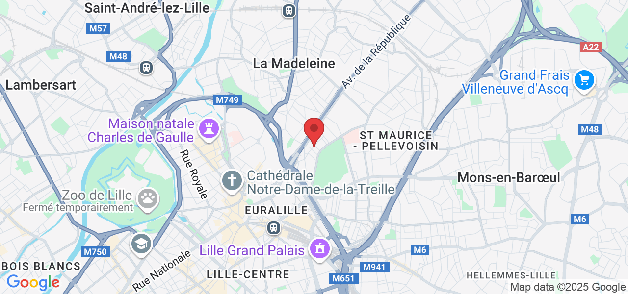 28 Av. Foubert, 59110 La Madeleine, France