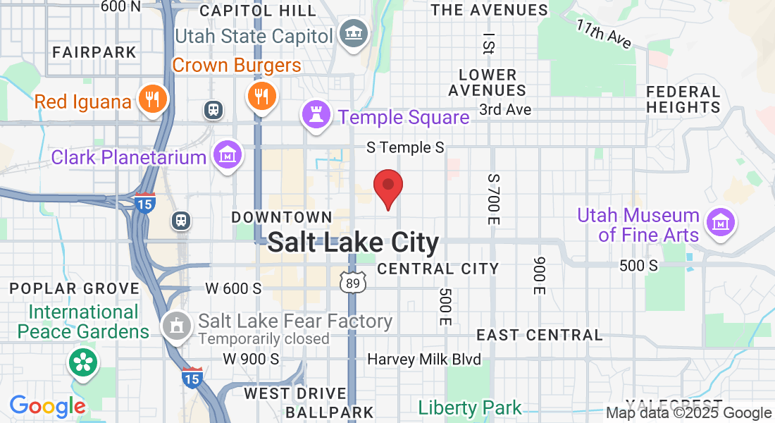 275 S 200 E, Salt Lake City, UT 84111, USA