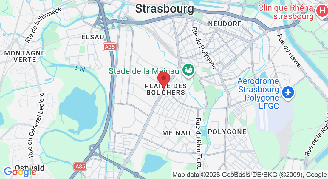 Centre médico sportif, 200 Av. de Colmar, 67100 Strasbourg, France