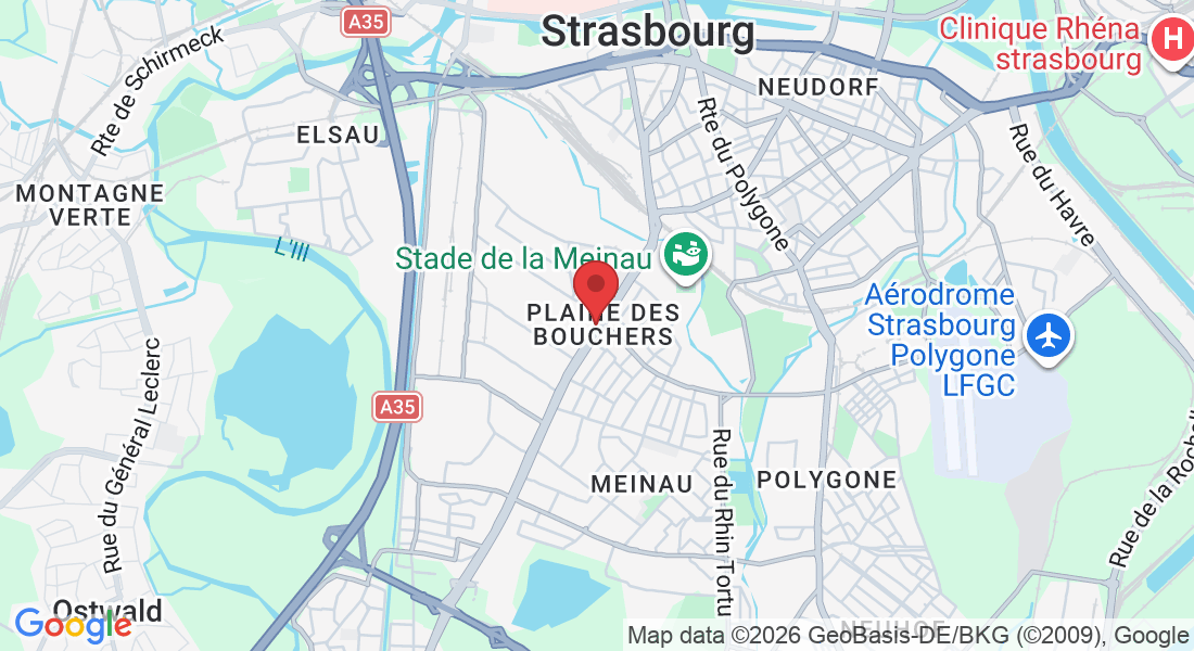 Centre médico sportif, 200 Av. de Colmar, 67100 Strasbourg, France
