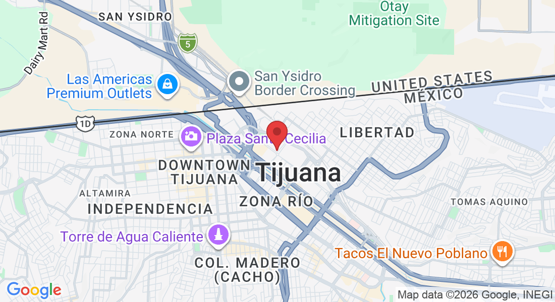 P.º del Centenario 9580, Zona Urbana Rio Tijuana, 22010 Tijuana, B.C., Mexico
