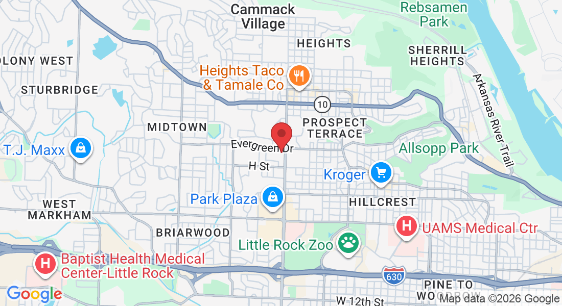 1100 N University Ave, Little Rock, AR 72207, USA