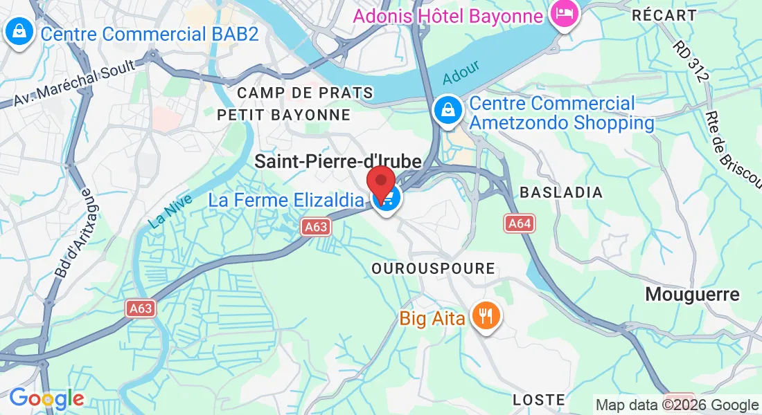 87 All. Irumendi, 64990 Saint-Pierre-d'Irube, France
