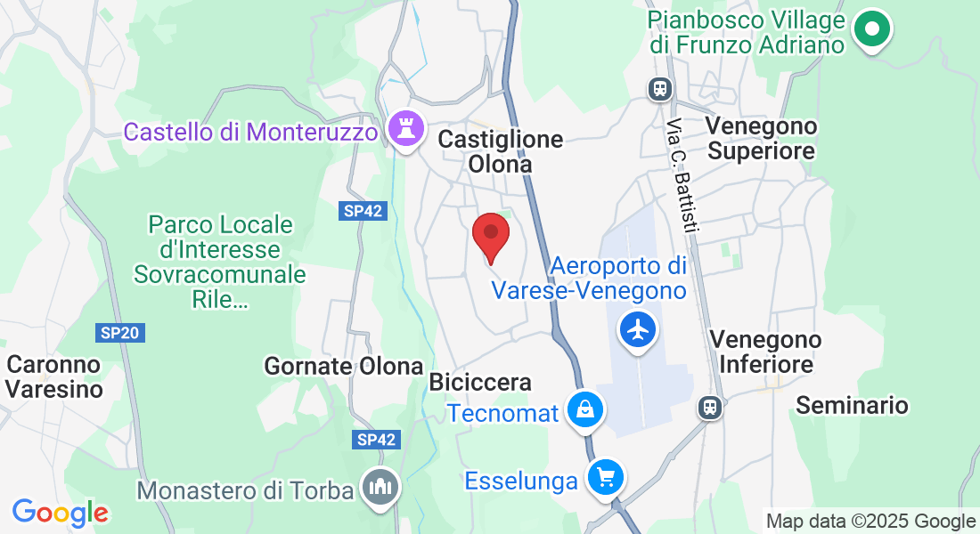 Via Dolomiti, 1, 21043 Castiglione Olona VA, Italia