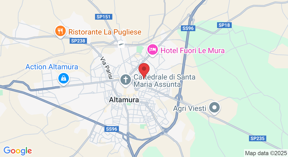 Via Bengasi, 40, 70022 Altamura BA, Italia