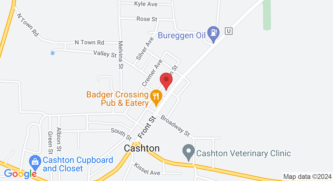 1103 Front St, Cashton, WI 54619, USA