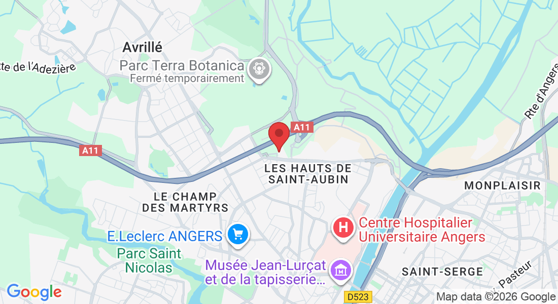 1 PLACE AQUAVITA, 49100 Angers, France