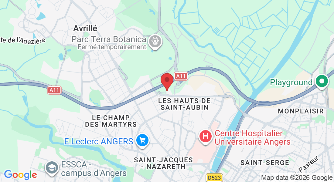 1 PLACE AQUAVITA, 49100 Angers, France