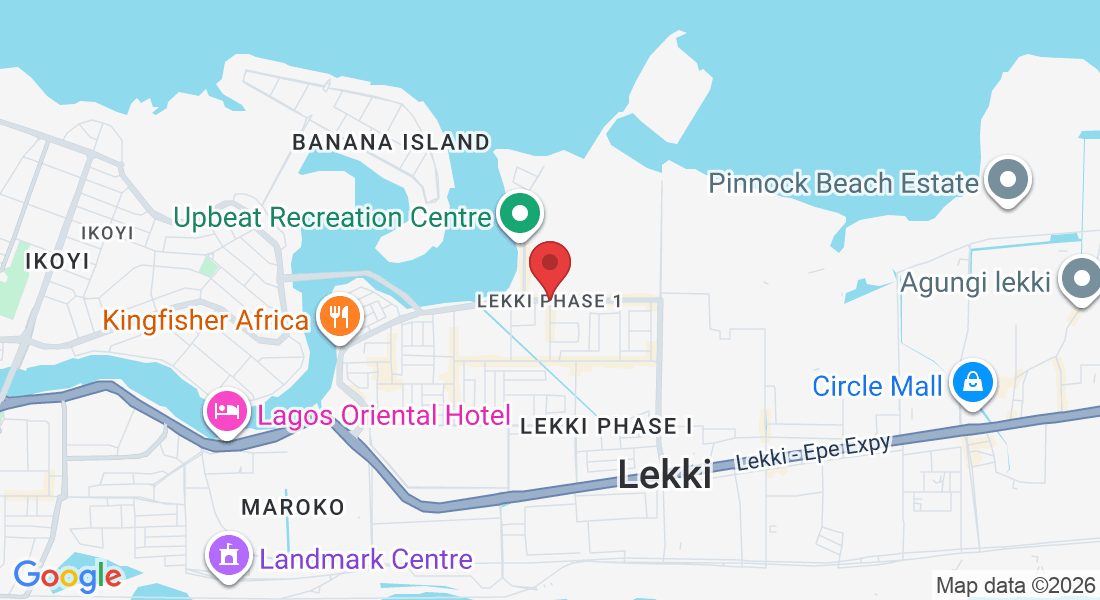 Lekki Phase 1, Lekki 106104, Lagos, Nigeria