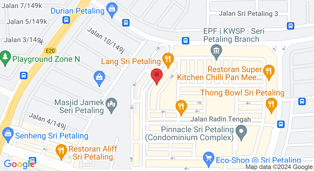 9, Jalan Radin Anum, Bandar Baru Sri Petaling, 57000 Kuala Lumpur, Wilayah Persekutuan Kuala Lumpur, Malaysia