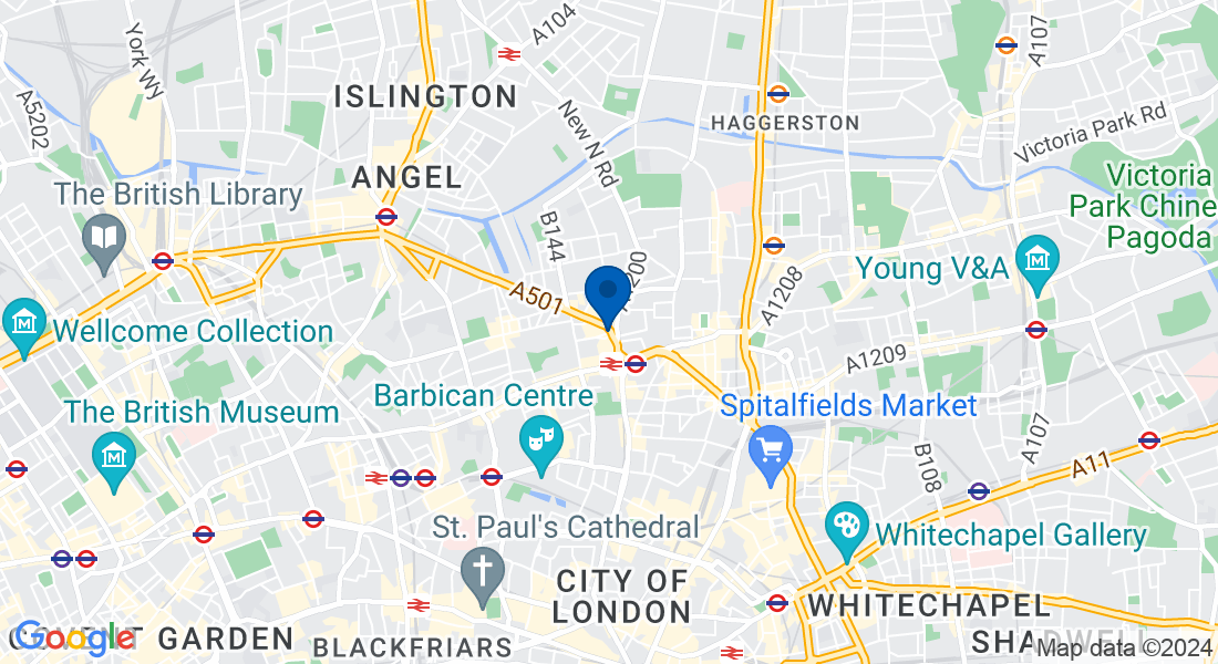 124 City Rd, London EC1V 2NP, UK