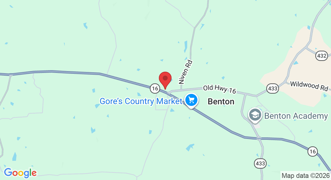 31 Old Hwy 16, Benton, MS 39039, USA