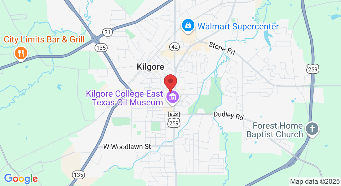 910 E Main St, Kilgore, TX 75662, USA